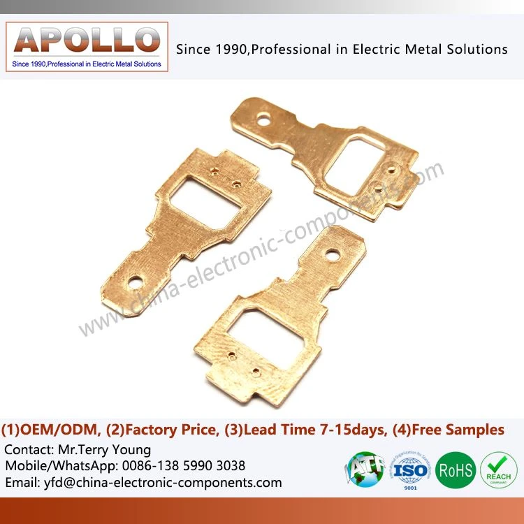 Stamped Armature Plate For High-Voltage EV Relay